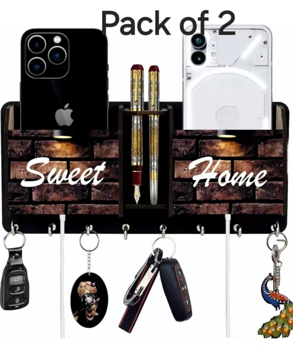 Sweet Home Key, Mobile, Pen Holder  - Pack Of 2