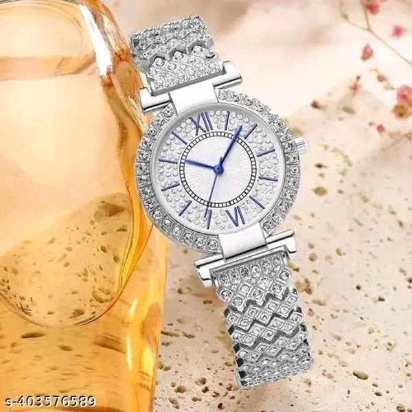 Trendy Women's Watch  - Silver