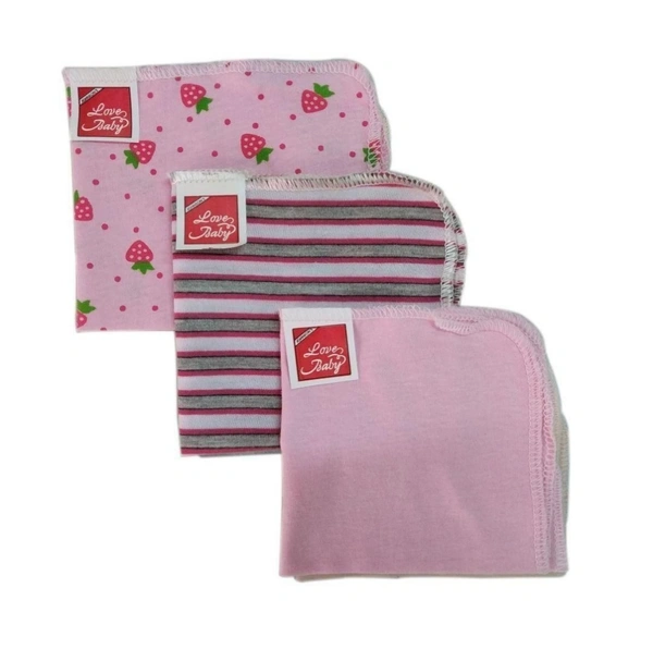 Baby Essentials Face Towels (Buy 2 Get 1) - 10*10*10