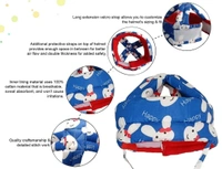 Baby Safety Helmet  - Royal Blue, 15 Cm High