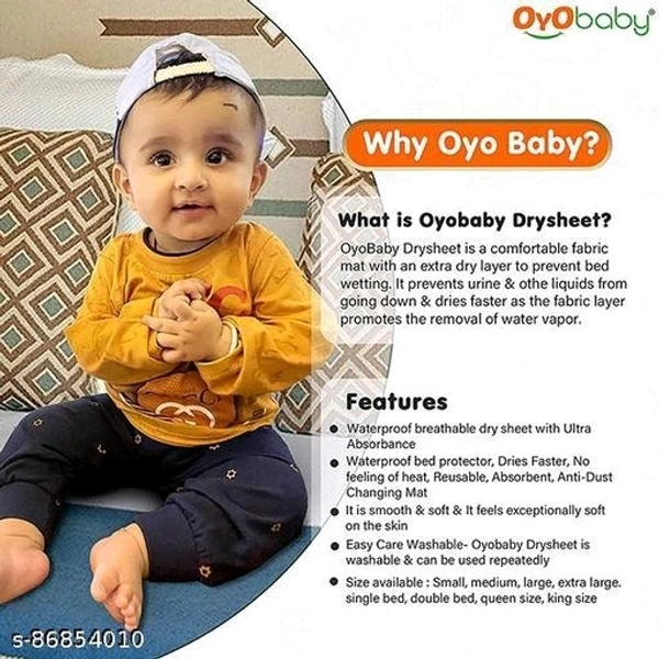 OYO BABY New Born Baby Urine Sheets Waterproof - 50cm×70cm