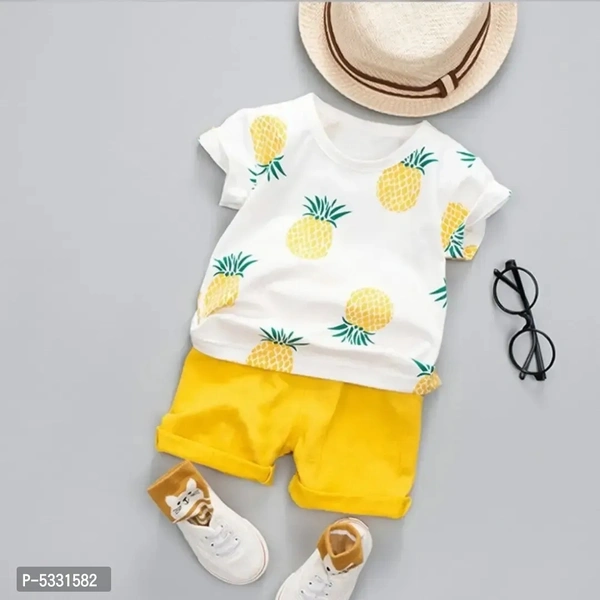Boys Cotton Clothing Set - 0-6 Months