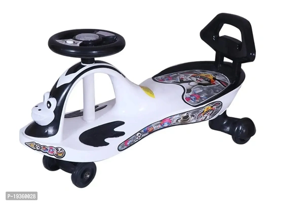 Myhoodwink Frogy Magic Car Swing Car | Baby Car | Kids Car | Toy Car | Push Car | Ride on Car with Music with Backrest for Kids