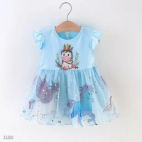 Unicorn Frock - Sundown, 12-24 Months