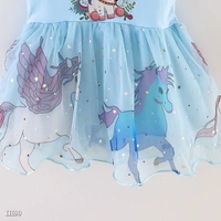 Unicorn Frock - Sundown, 12-24 Months