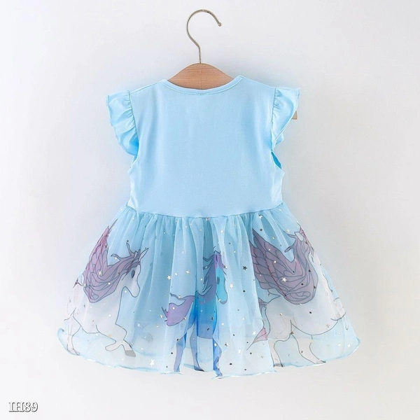 Unicorn Frock - Sundown, 12-24 Months