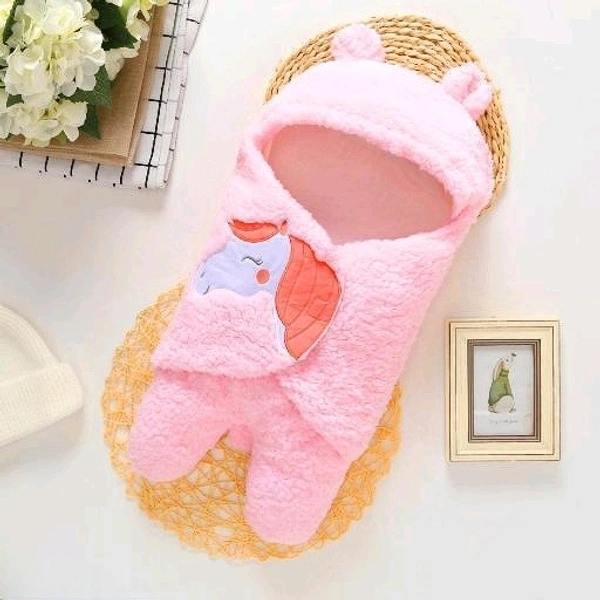Baby Blanket Wearable Swaddle Wrapper For Baby Boys And Baby Girls, Unicorn - Pink Flamingo