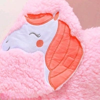 Baby Blanket Wearable Swaddle Wrapper For Baby Boys And Baby Girls, Unicorn - Pink Flamingo