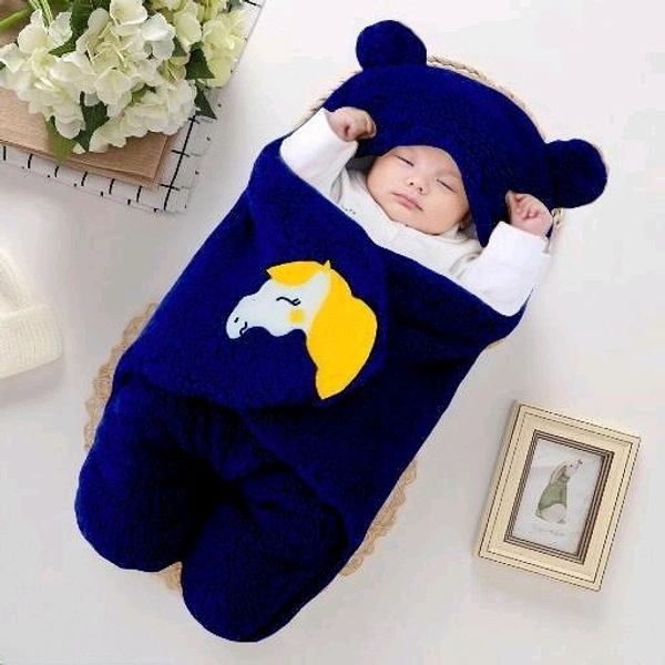 Baby Blanket Wearable Swaddle Wrapper For Baby Boys And Baby Girls, Unicorn - Cherry Pie