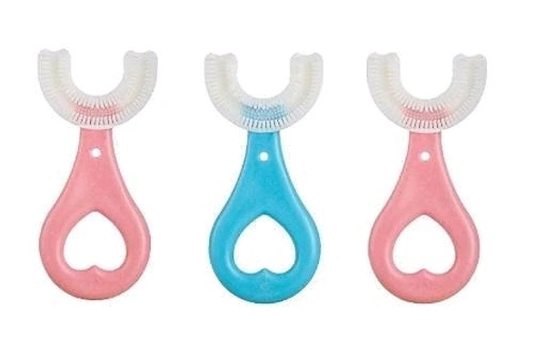 Colorful U-Shaped Toothbrush (Pack Of 3)