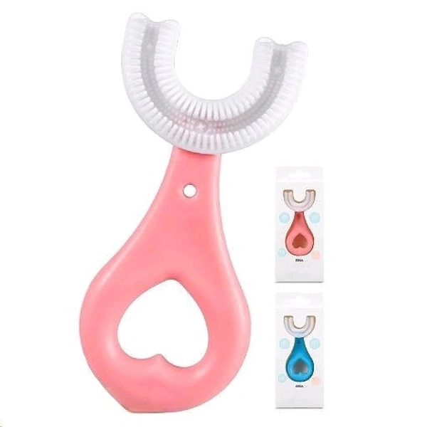 Colorful U-Shaped Toothbrush (Pack Of 3)