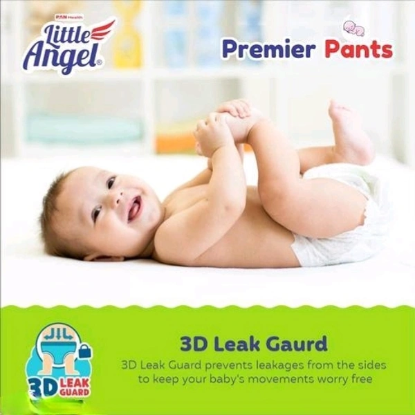 Little Angel Premier Baby Diaper Pants,Large -24 Count