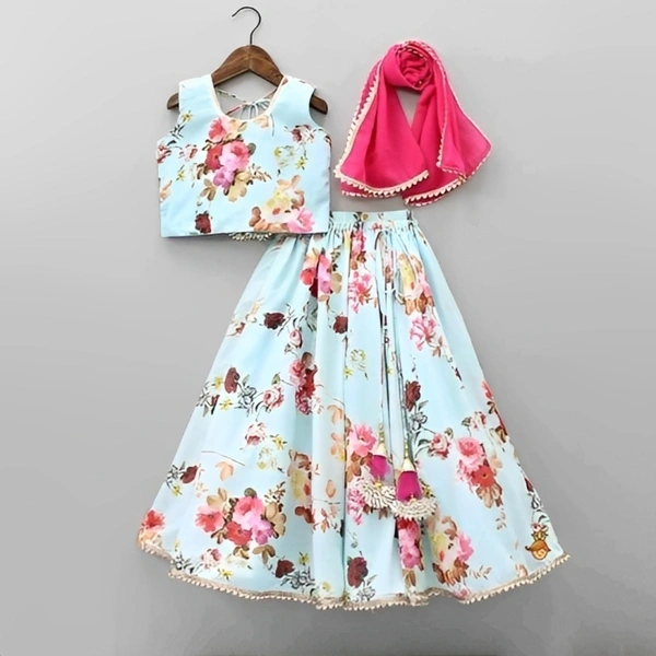 Girls' Lehenga Cholis Pack - 0-1 Year