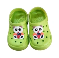 Firstcliq Sporty Classy Panda Clogs, a delightful pack of 2 for kids - 2-2.5 Year