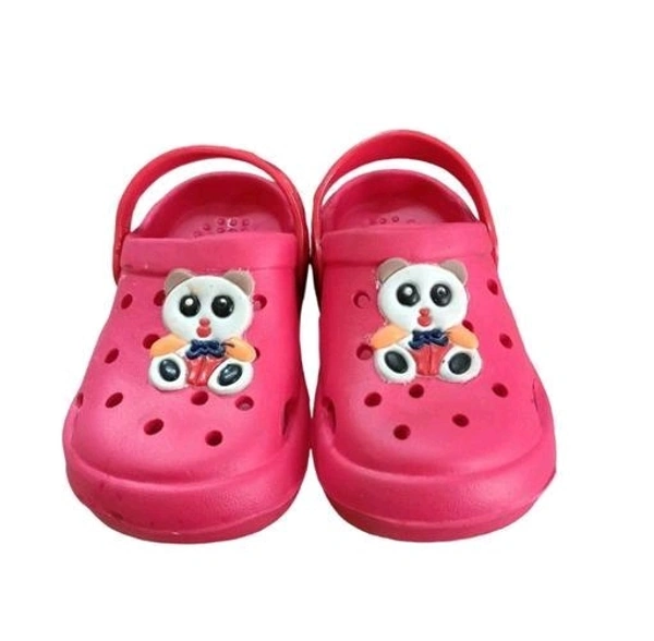 Firstcliq Sporty Classy Panda Clogs, a delightful pack of 2 for kids - 18-24 Months