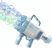 Hyrex 32 Holes Bubble Gun with Bubble Solution Gun