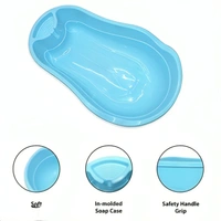 Infant Kids Baby Bathtub - Cornflower Blue