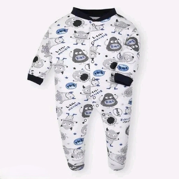 Cozy Cotton Sleep Suits: Onesies & Rompers for Baby Boys and Girls - 3-6 Month