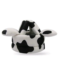 Baby Safety Helmet with Cow Print