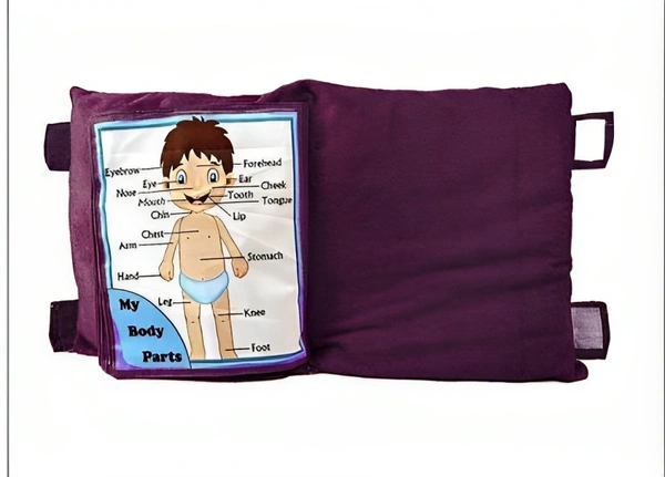 Learning Pillow Book for Kids - Free Size