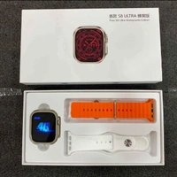 S8 Series 8 Ultra Smartwatch - 4G Simcard Supported Android Smartwatch  - Black
