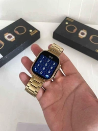 A8 |Series 8 Ultra Smartwatch | 24 K Gold Edition |Dual Strap|