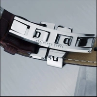 Stateless Luxury Stainless Steel Automatic Mechanical Watch Sapphire Waterproof Date Moon Phase Lock