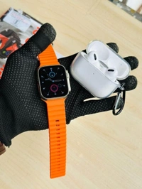 Combo Offer - I8 Ultra Max Smartwatch With Airpods Pro 