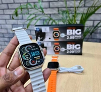 T900 |Series 8 Ultra Smartwatch |Full Display |Wireless Charging Support  - White