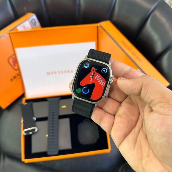MT-9 Ultra Smartwatch Oled Display With Music Edition 