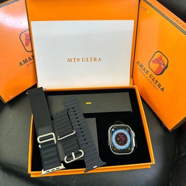 MT-9 Ultra Smartwatch Oled Display With Music Edition 