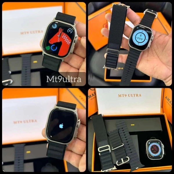MT-9 Ultra Smartwatch Oled Display With Music Edition 