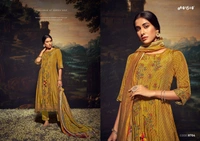 Jai Vijay Silk Digital Print With Hand Work
