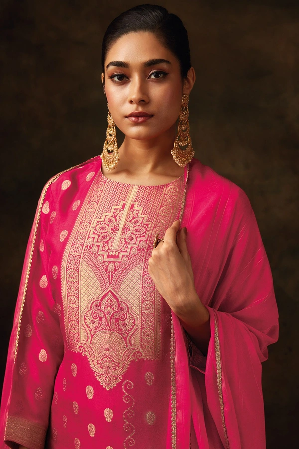 Ganga SILK Digital Print Suit