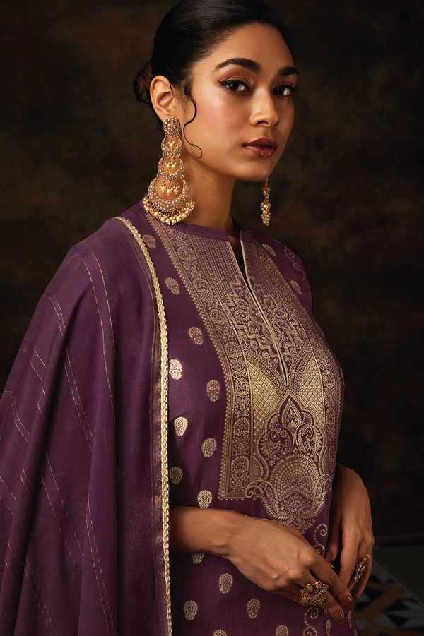 Ganga SILK Digital Print Suit