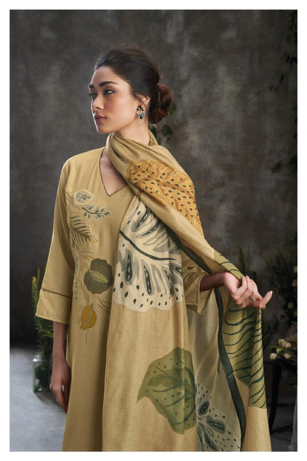 Ganga Premium Wool Pashmina Suit