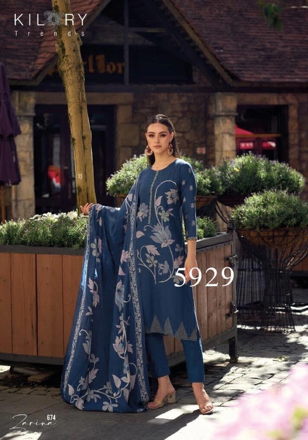 Pure VISCOSE MUSLINE DIGITAL Print Suit