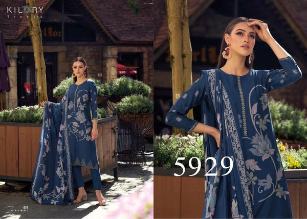 Pure VISCOSE MUSLINE DIGITAL Print Suit