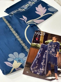 Pure VISCOSE MUSLINE DIGITAL Print Suit
