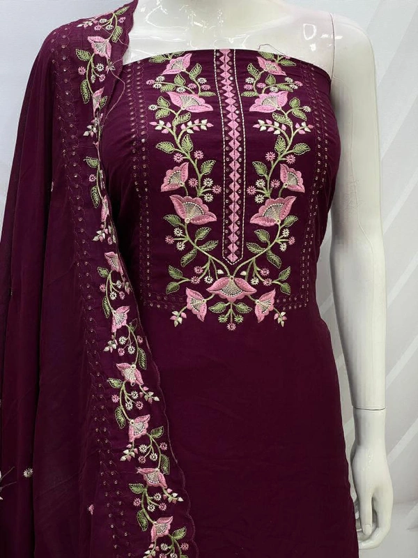 Crush Silk Suit