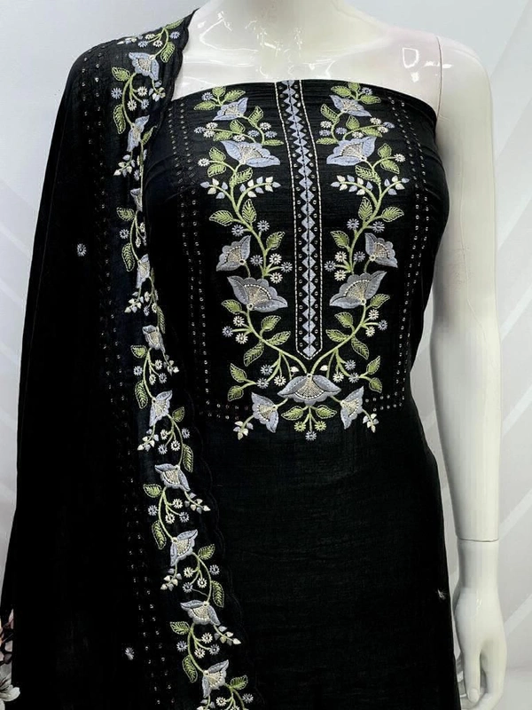 Crush Silk Suit