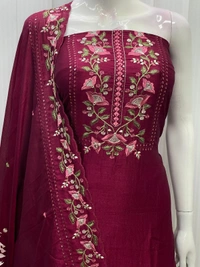 Crush Silk Suit