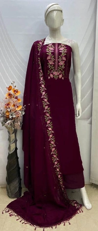 Crush Silk Suit