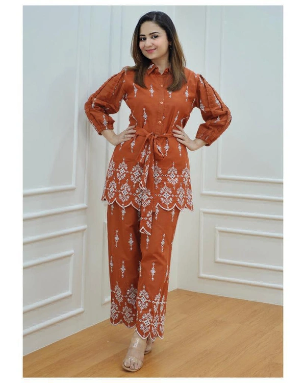 Cotton Fabric Coord Set