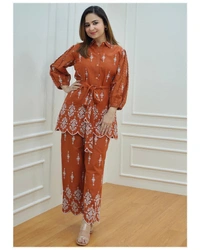 Cotton Fabric Coord Set