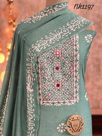 Silk Batik With Handeork