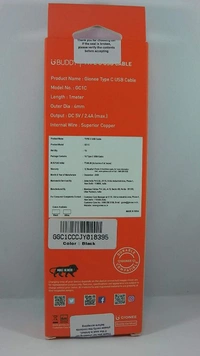 Gionee Type - C USB Cable And Fast Charging  With 1 Year Full Replacement Warranty