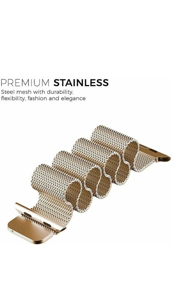 MAGNETIC STRAP 42 TO 44 MM HEAVY MAGNETIC ALL INDIA DELIVERY COD AVAILABLE - SILVER 42 TO 44 MM