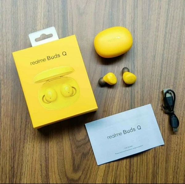 REALME BUDS-Q 100% OG ALL INDIA DELIVERY COD AVAILABLE - BLACK COLOUR