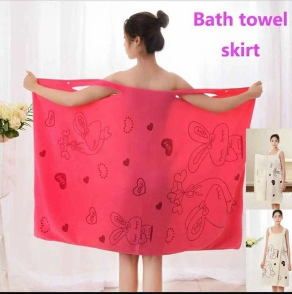 Wearble Magic Bath Towel Skirt 100% Cotton All India Delivery COD AVAILABLE